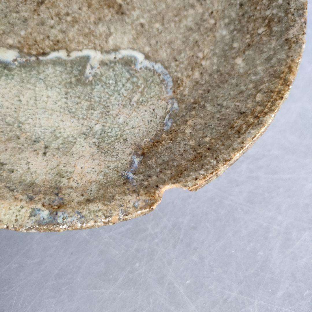 A1185-1/景正二十五世/加藤作助 作/瀬戸伊賀皿5客/共箱/飾皿/懐石道具