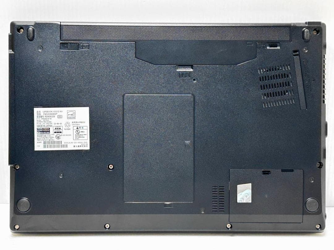 使用248h 第12世代 LIFEBOOK A5712/KX NVMe256G