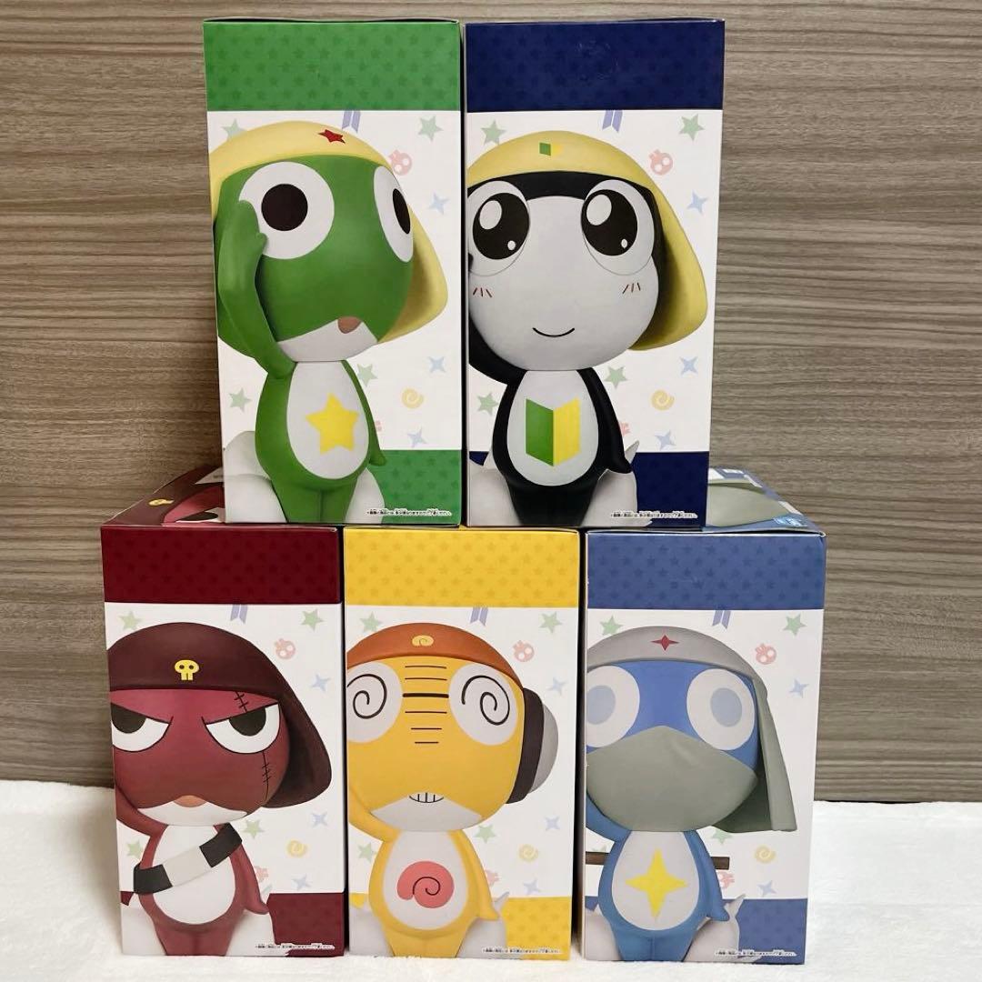 ケロロ軍曹　おおきなSOFVIMATES　5種セット
