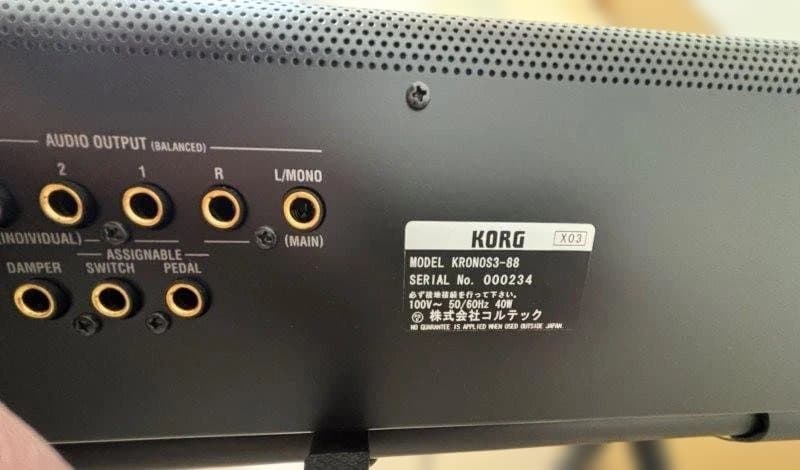 【美品】KORG KRONOS3-88