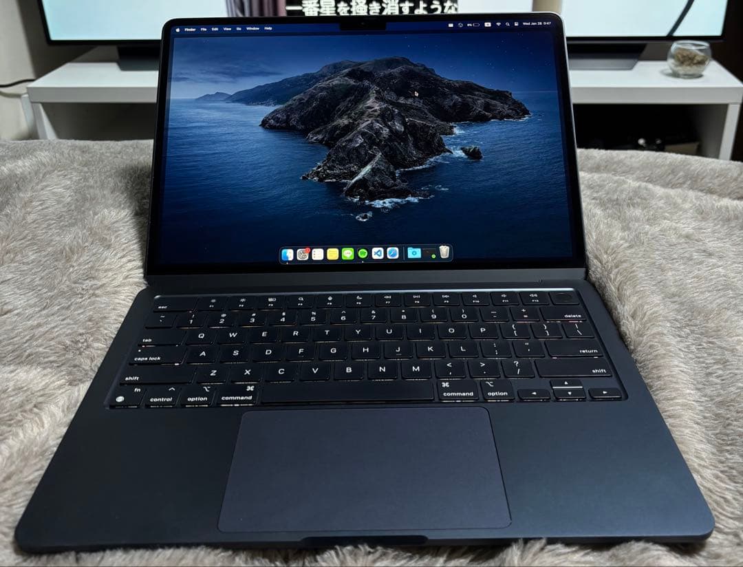 MacBook Air 13 M2スペースグレー,16gb,256gb元箱付き