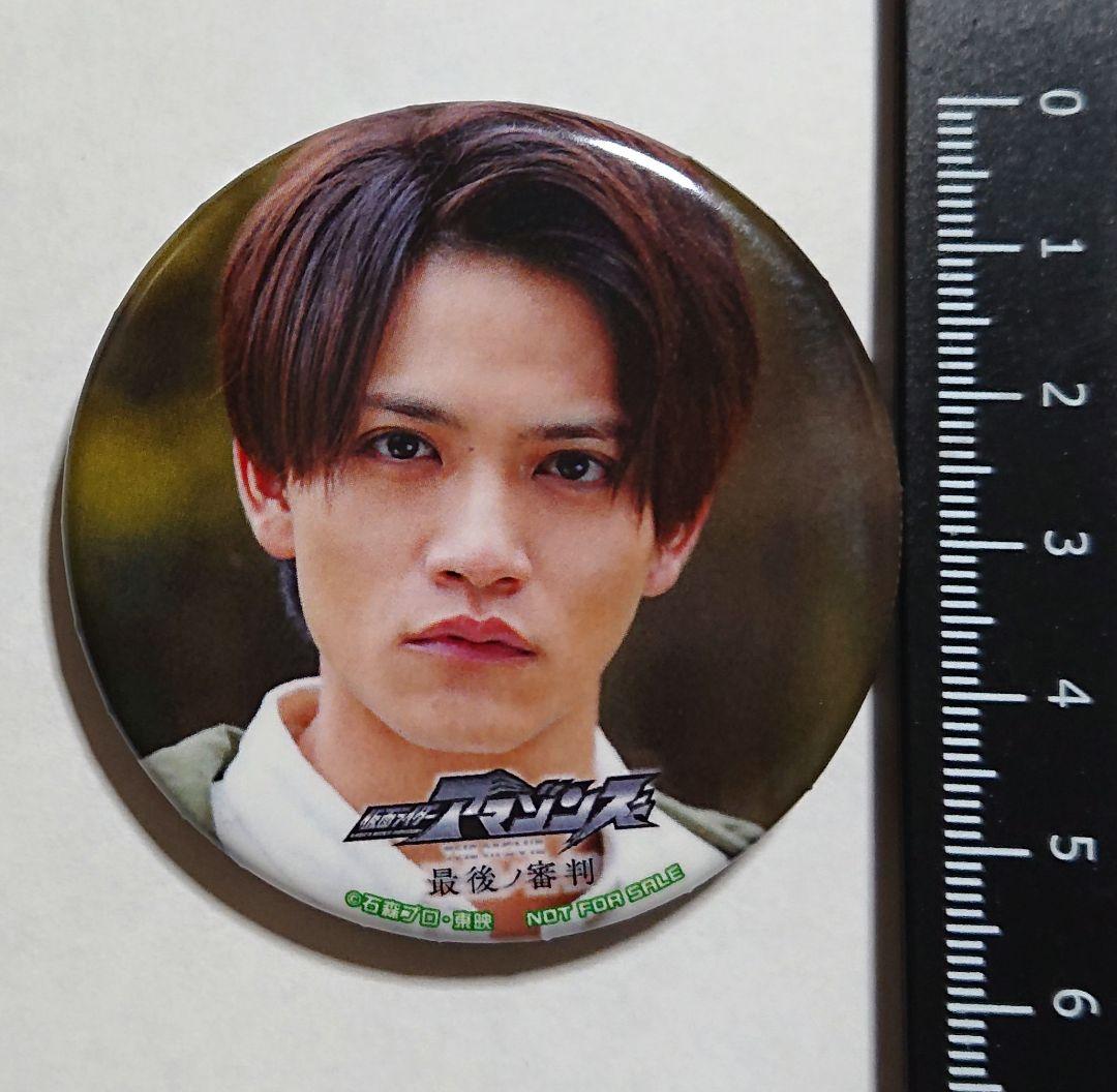 仮面ライダーアマゾンズ 最後ノ審判 水澤悠 藤田富 缶バッジ