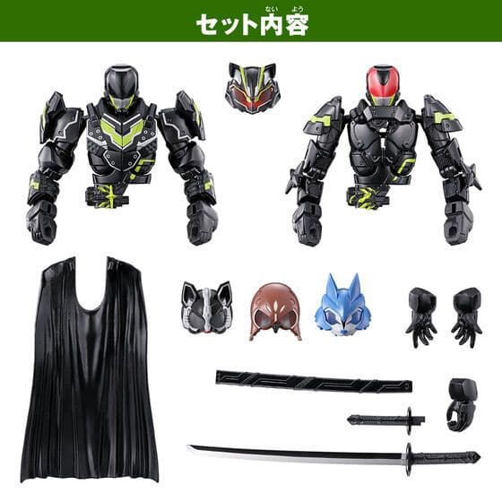 リボルブチェンジフィギュア　5種類セット