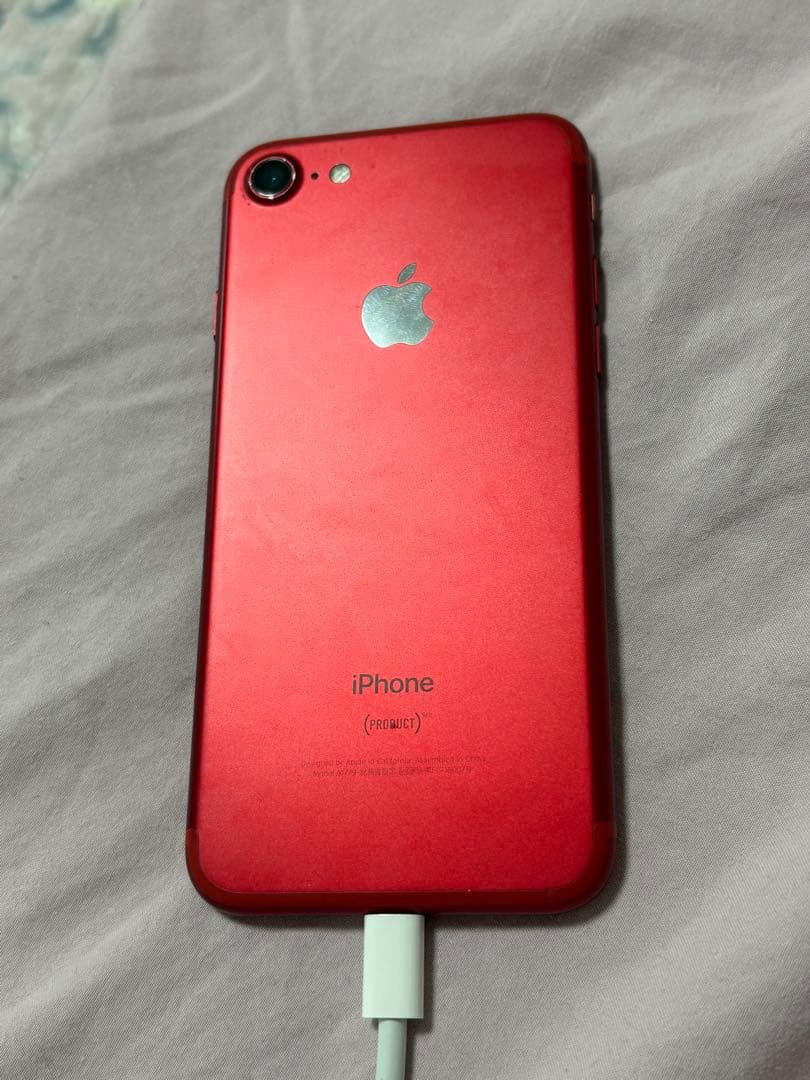 Apple iPhone 7 レッド 128GB SIMなし