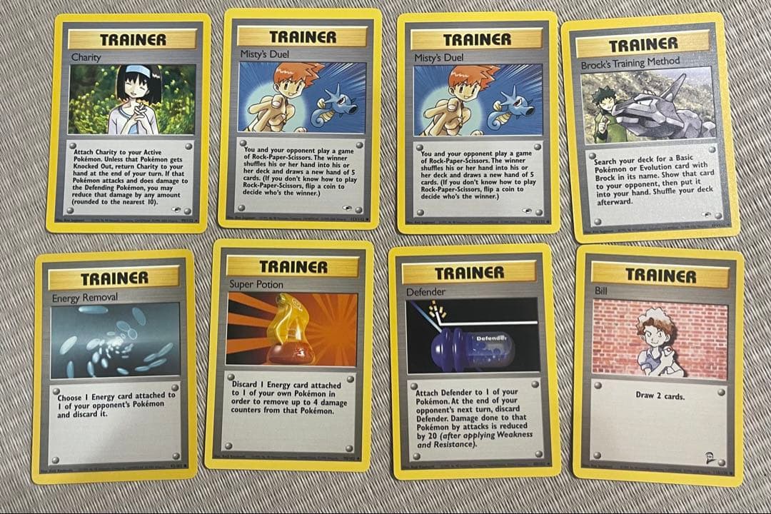 ポケモンカード初版英語版旧裏