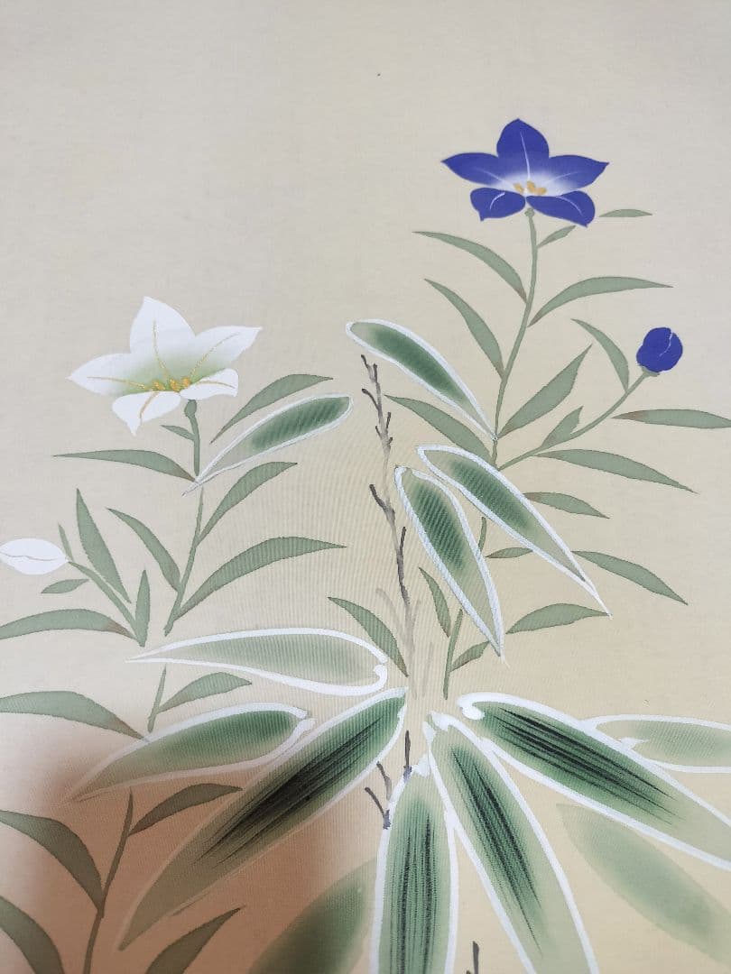 清芳 鳥の絵 日本画 作品