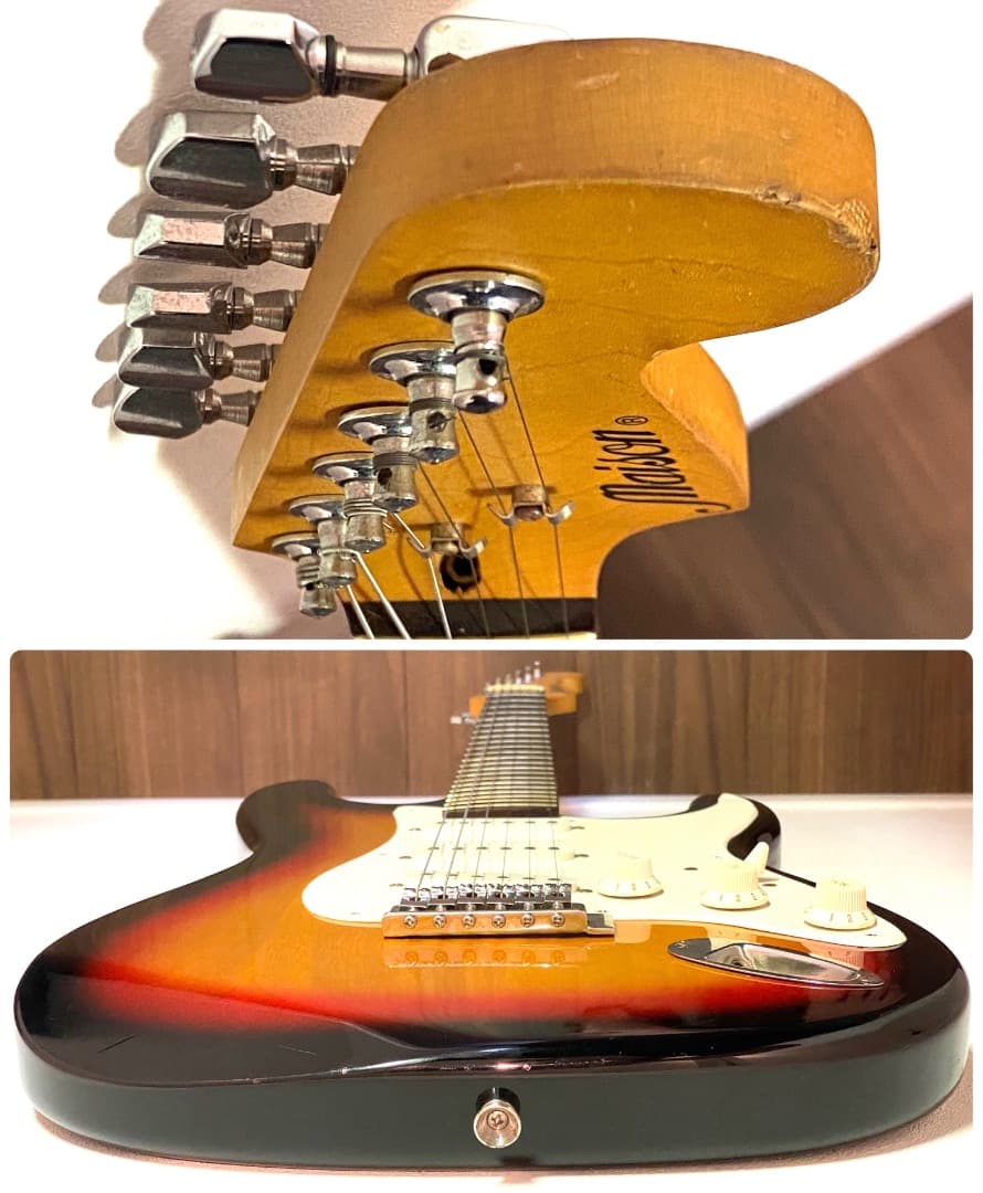 音出し動作確認済み Maison ストラトキャスター タイプ エレキギター 本体