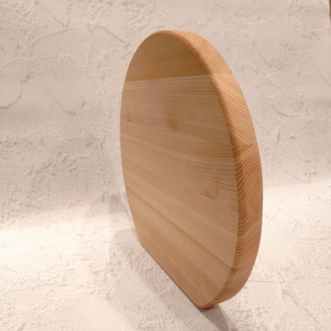 ★さっと★(๑・㉨・๑)★さま専用 ひのき丸型まな板直径27cm 厚み3cm２枚