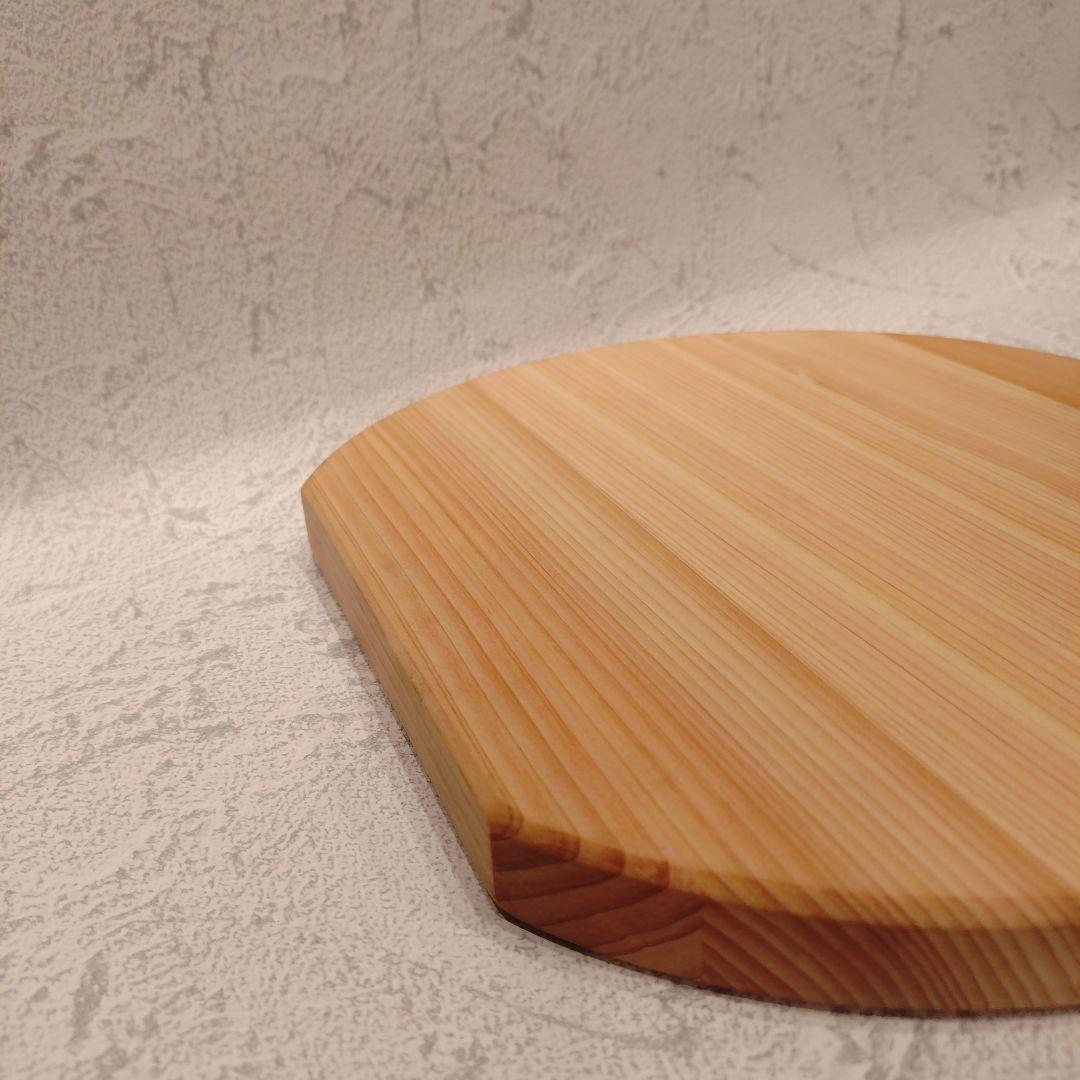 ★さっと★(๑・㉨・๑)★さま専用 ひのき丸型まな板直径27cm 厚み3cm２枚