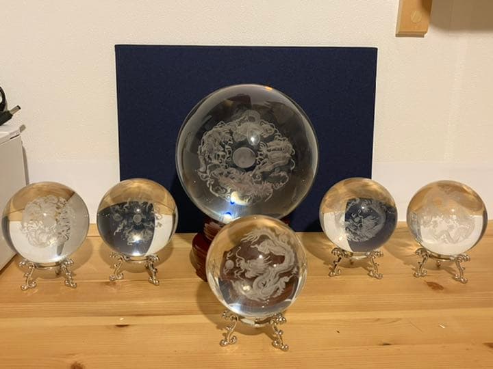 特別割引　開運水晶玉全種類セット