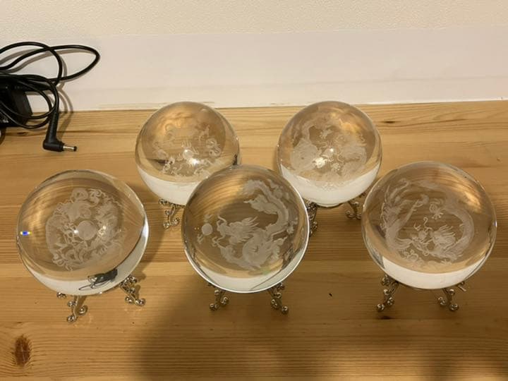 特別割引　開運水晶玉全種類セット