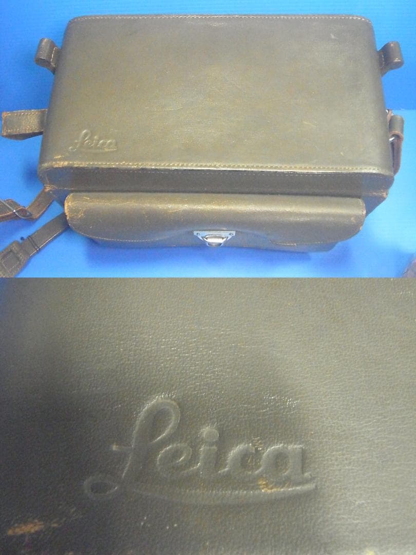 【２個セット】ライカ純正　カメラバッグとケース　革　ビンテージ　入手困難