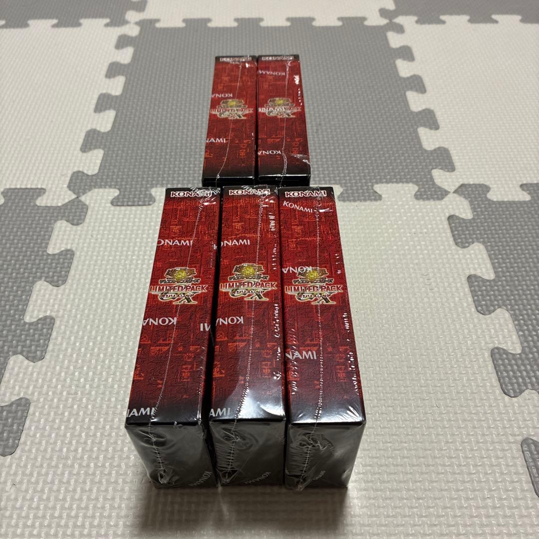 KONAMI LIMITED PACK オシリスレッド　未開封BOX 5BOX