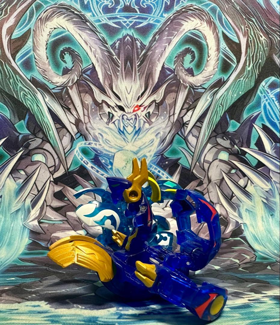 爆丸焔ドラガオン 青龍ver. + 爆丸幻ムニキス 超青ver