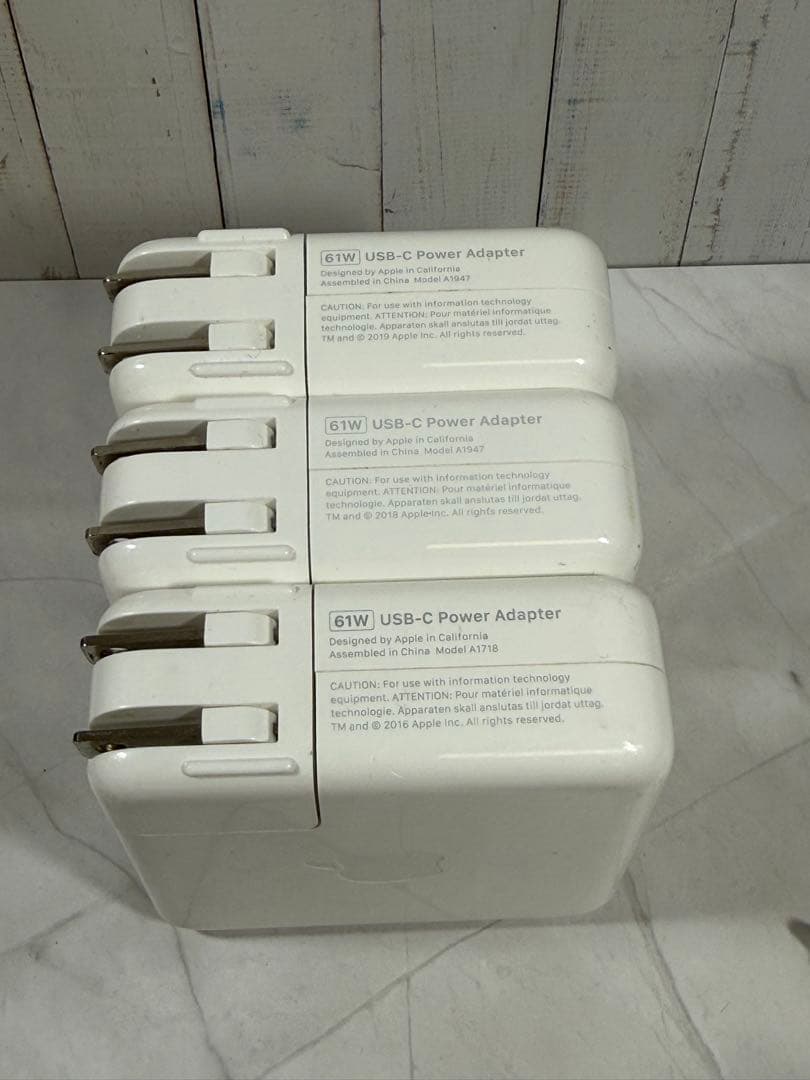 Apple 61W USB-C Power Adapter 3個セット