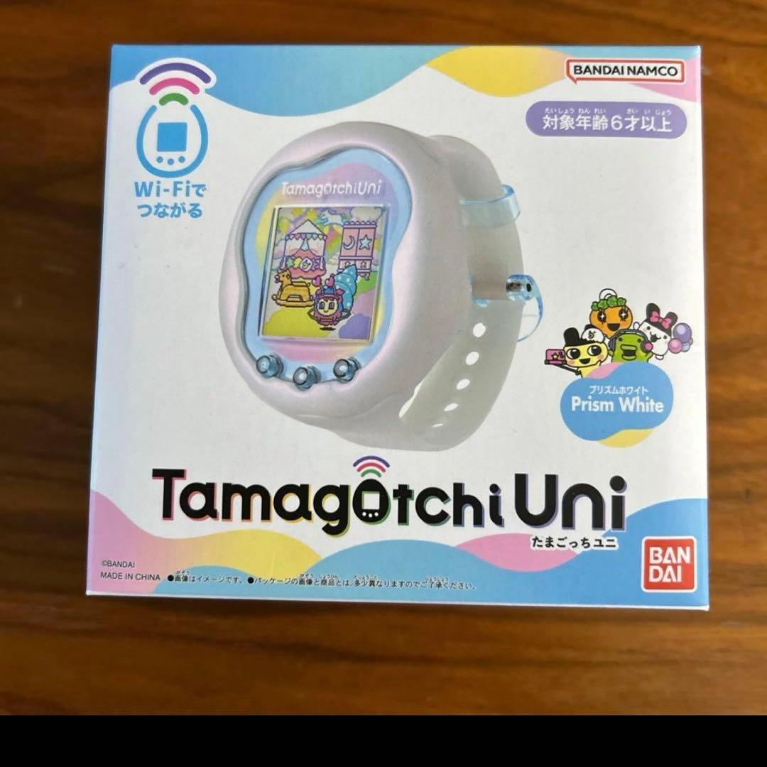 Tamagotchi Uni Prism Whiteプレミアムバンダイ限定