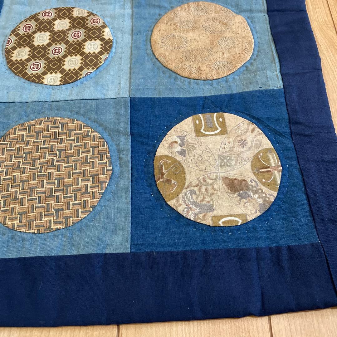 パッチワーク　キルト　ハンドメイド　タペストリー