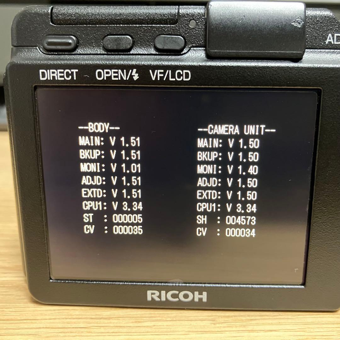 【ショット数4,573回】RICOH GXR MOUNT A12 リコー