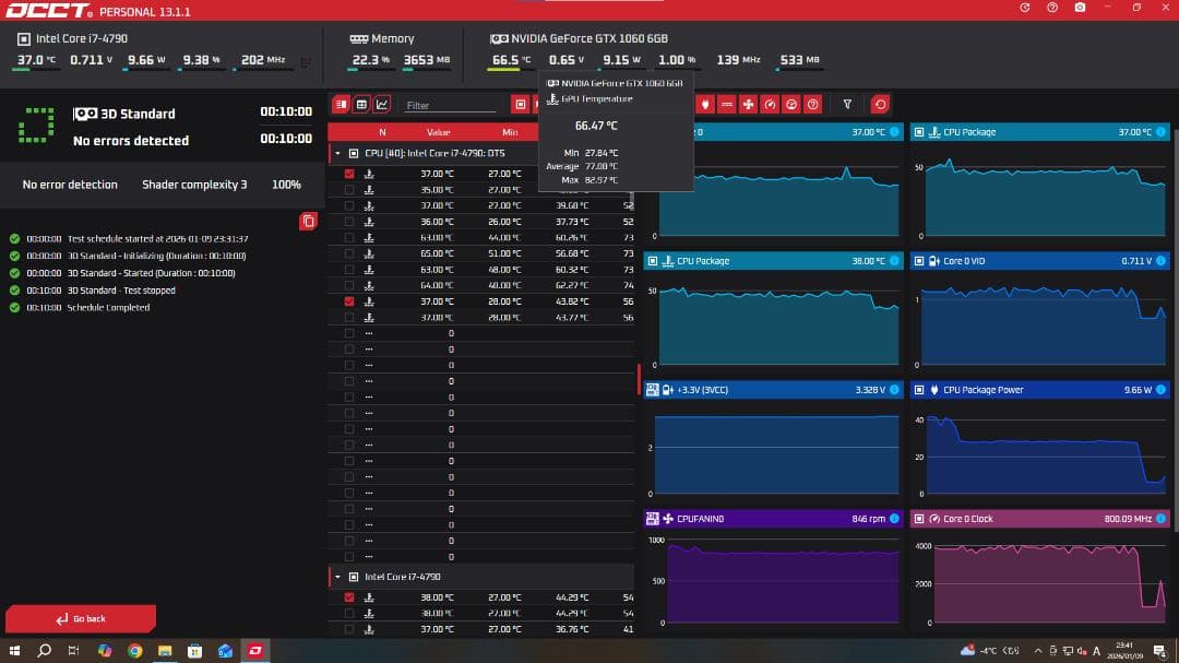 白ゲーミングPC GTX1060 / i7-4790 / SSD 480GB