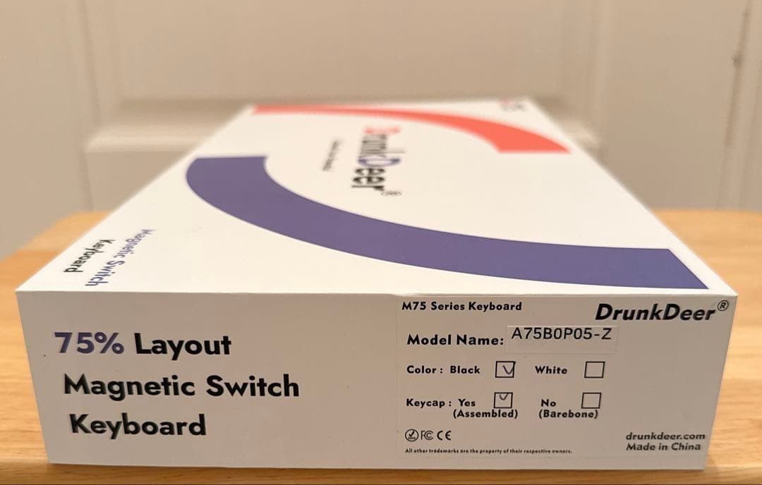 【極美品】DrunkDeer A75 メカニカルキーボード