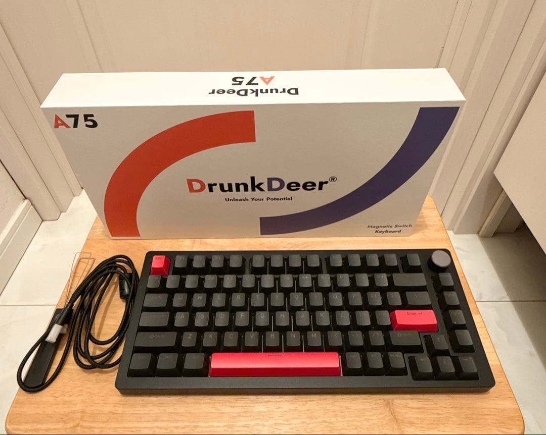 【極美品】DrunkDeer A75 メカニカルキーボード