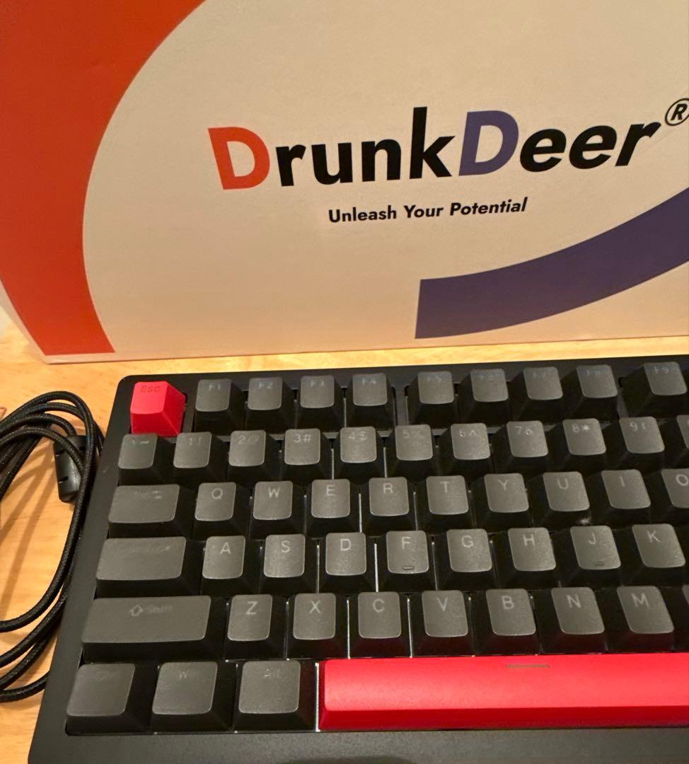 【極美品】DrunkDeer A75 メカニカルキーボード