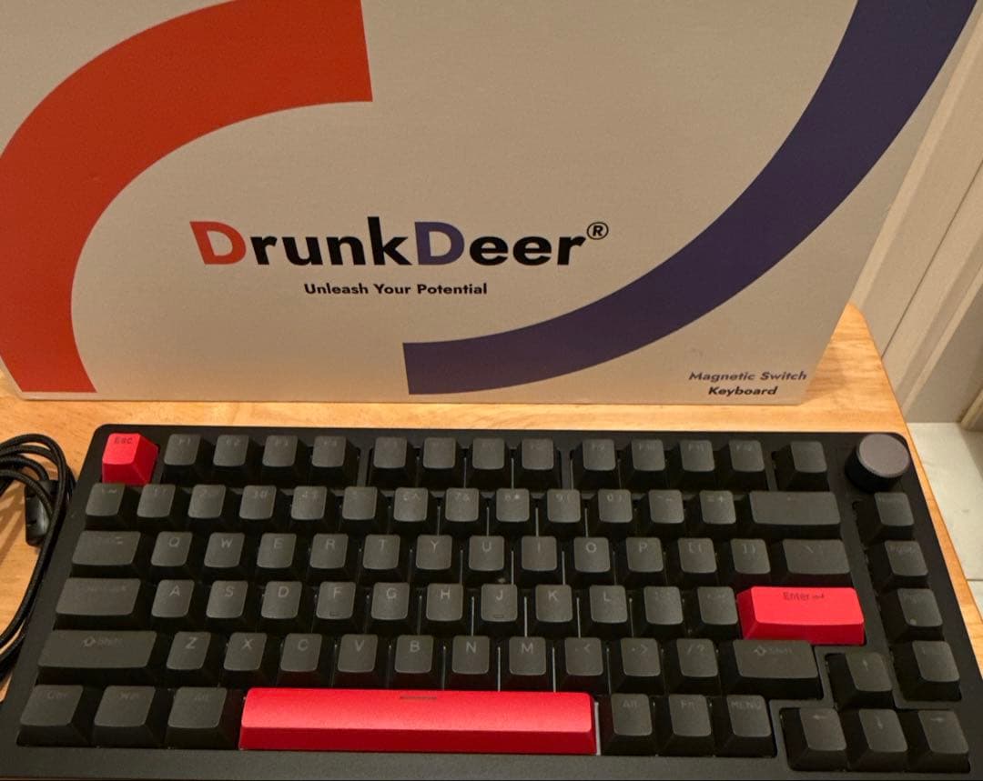【極美品】DrunkDeer A75 メカニカルキーボード