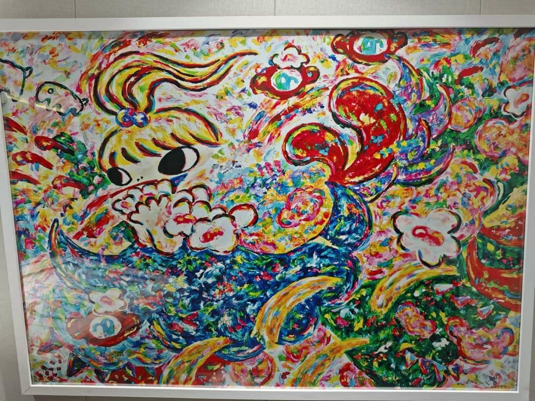 ロッカクアヤコ Ayako Rokkaku Untitled シルクスクリーン