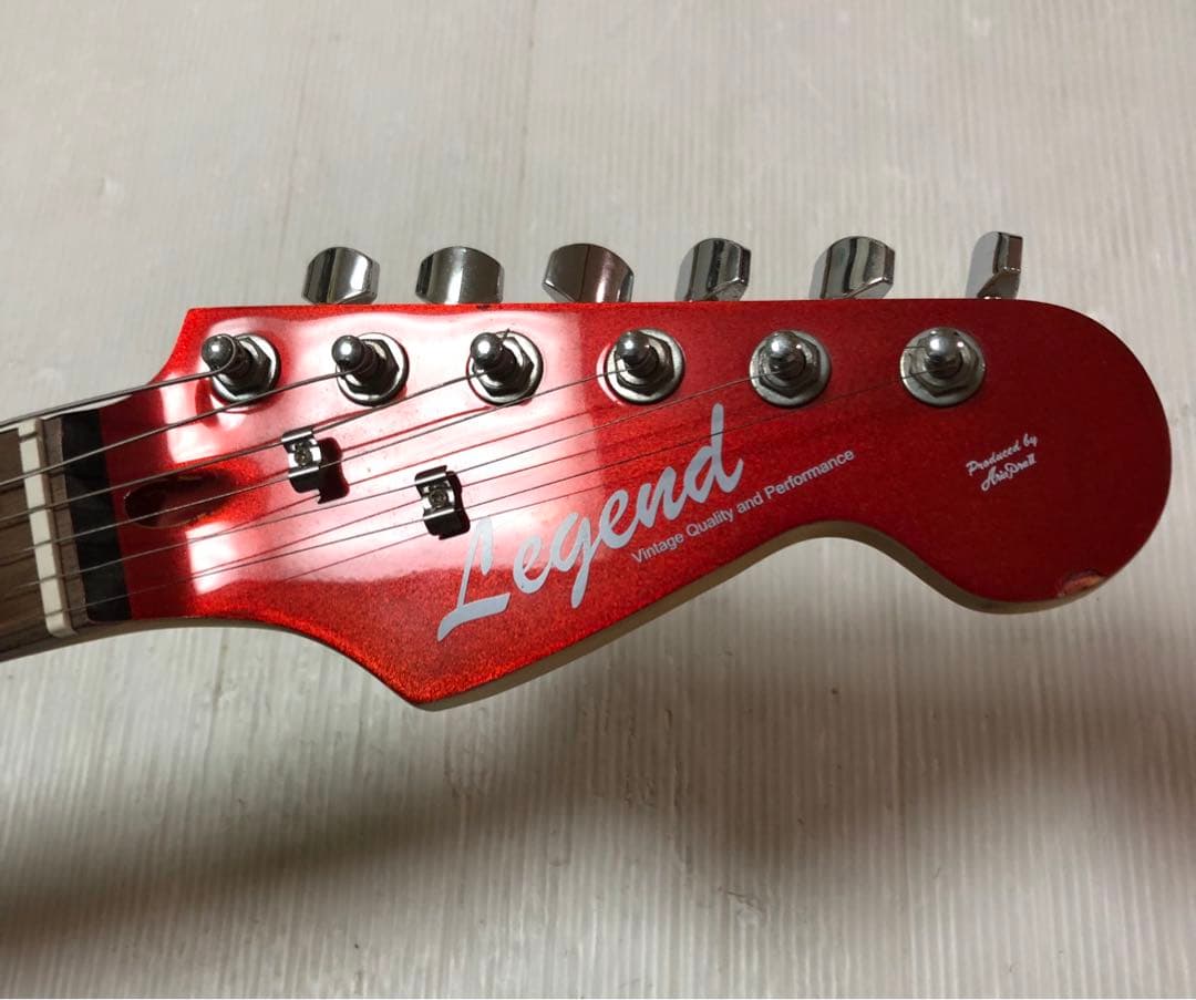 エレキギター ストラトキャスターLEGEND マッチングヘッドariapro2