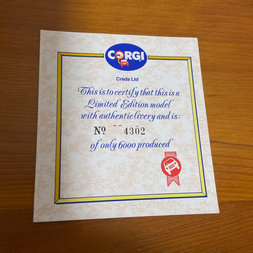 【限定品】CORGI コーギー Mini Cooper 1990 ヴィンテージ