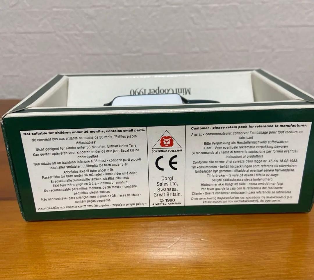 【限定品】CORGI コーギー Mini Cooper 1990 ヴィンテージ