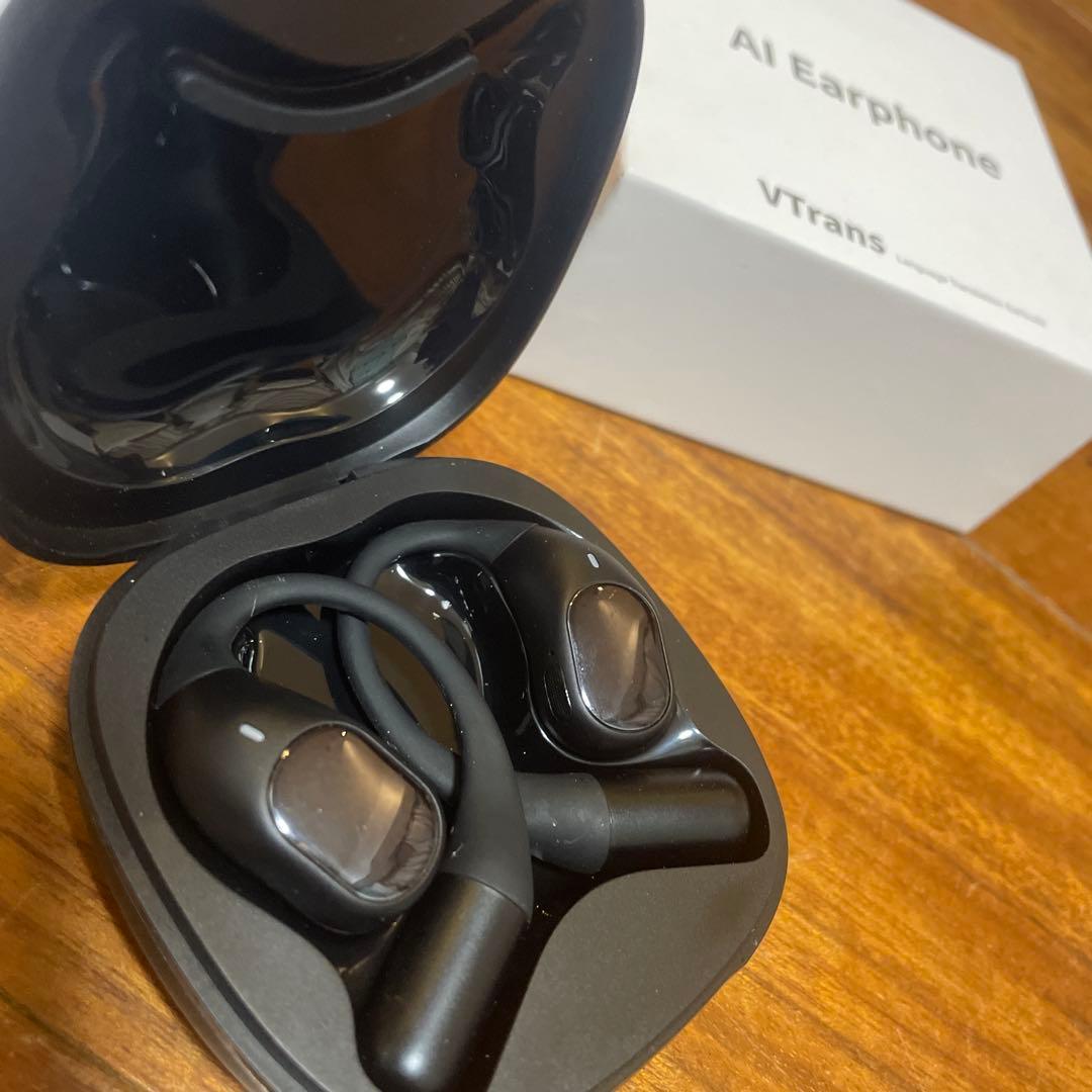 VTrans AI Earphone ブラック