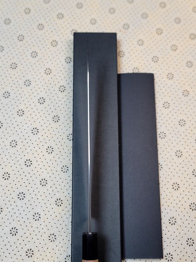 金重　カネシゲ　研き　白一鋼ステンクレッド　牛刀　240