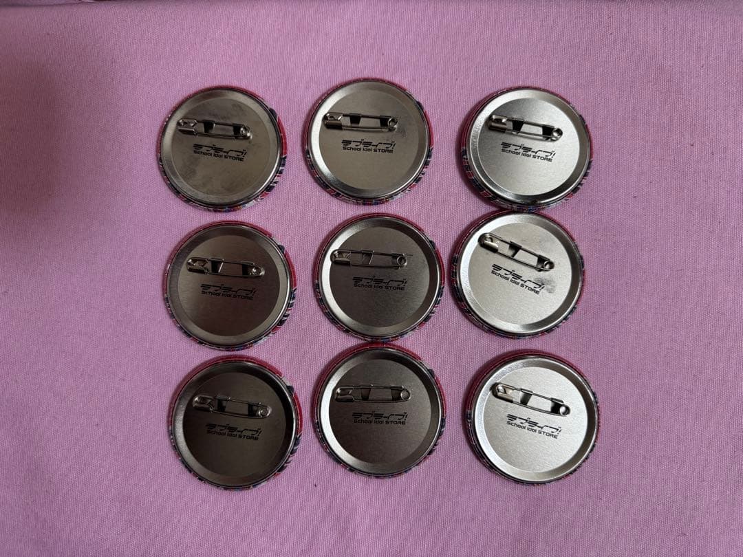 優木せつ菜 缶バッジ 9個セット