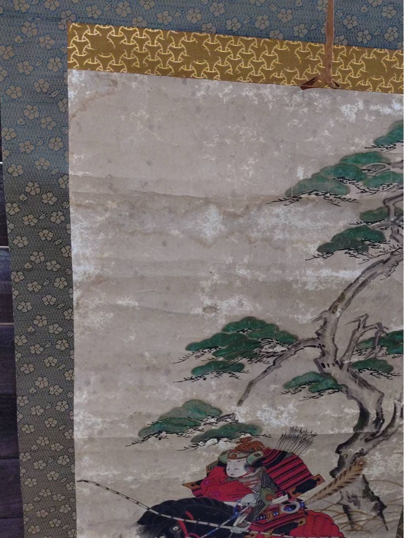 3-3392 掛軸　佐竹曙山　秋田蘭画