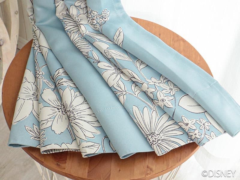 半額以下！綺麗なブルー爽やかカラー♡スミノエくまのプーさん カーテン2枚セット♡