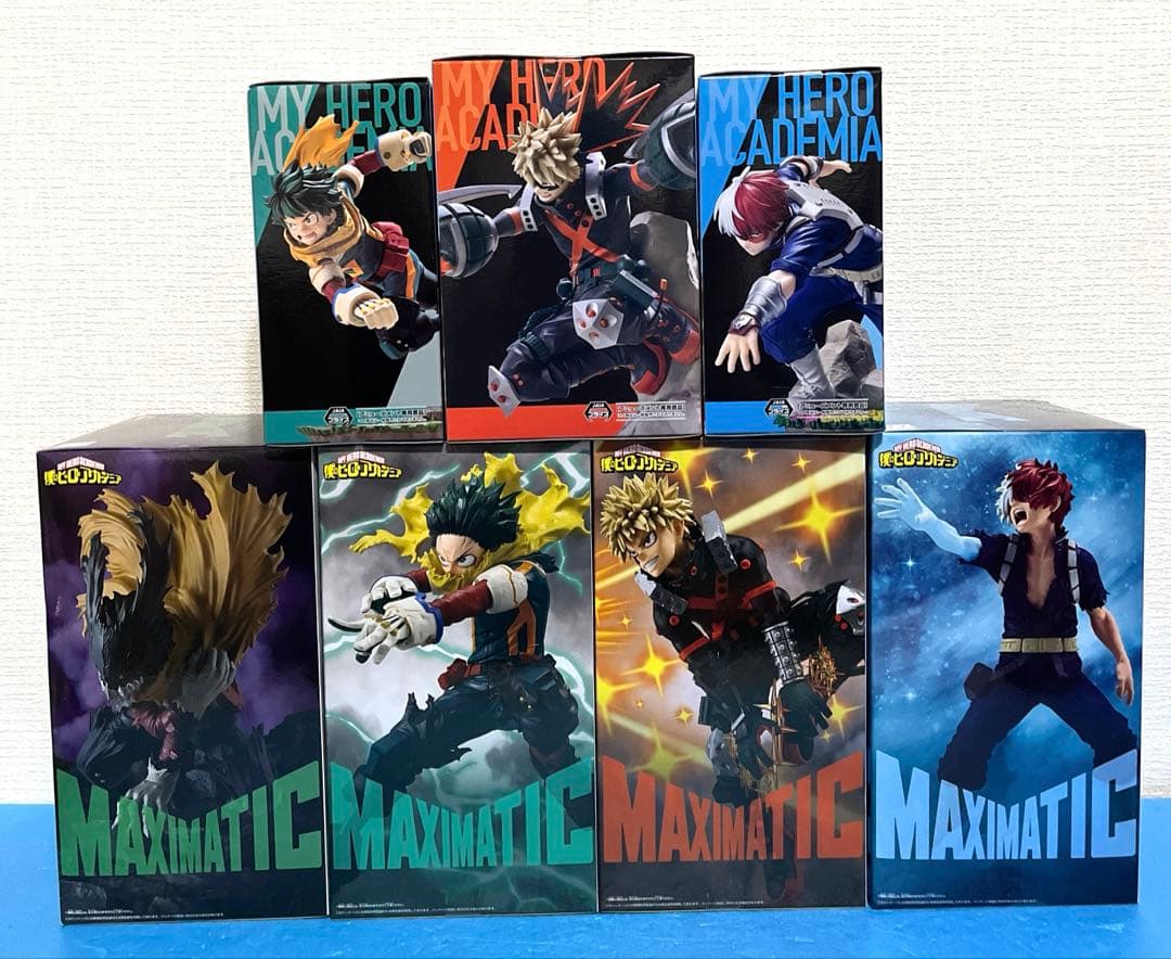 ヒロアカ　フィギュア　MAXIMATIC Xross Link 7体セット