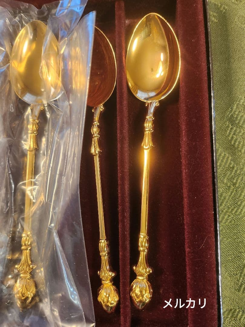 クリストフウィドマン スプーン セット 銀器 24金 ゴールド デコラクラシック