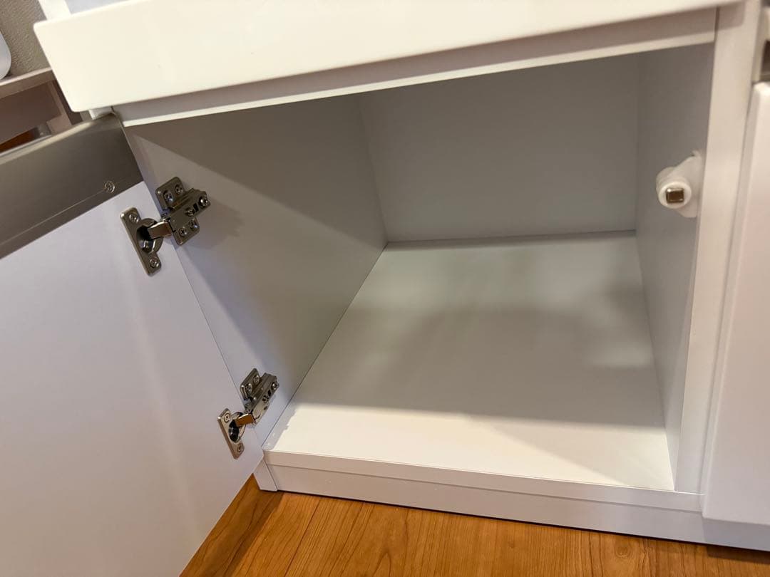 美品！ホワイトキッチンカウンター