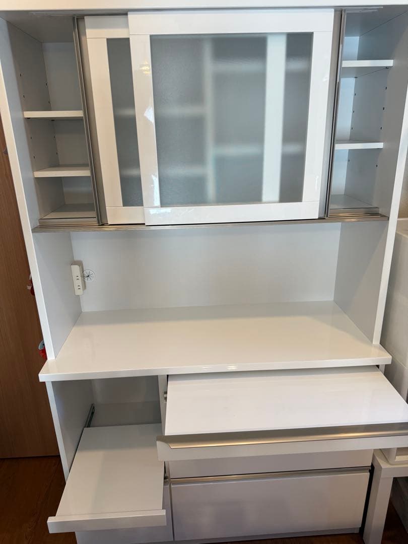 美品！ホワイトキッチンカウンター