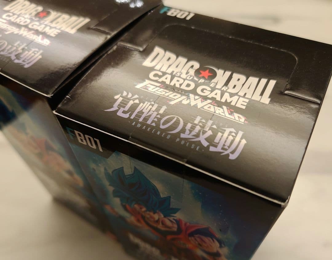 新品未開封ドラゴンボールカードゲーム 覚醒の鼓動 2ボックス