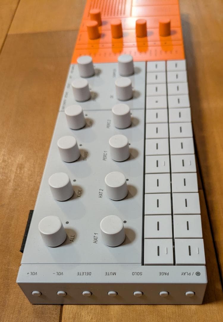 Yamaha seqtrak オレンジ