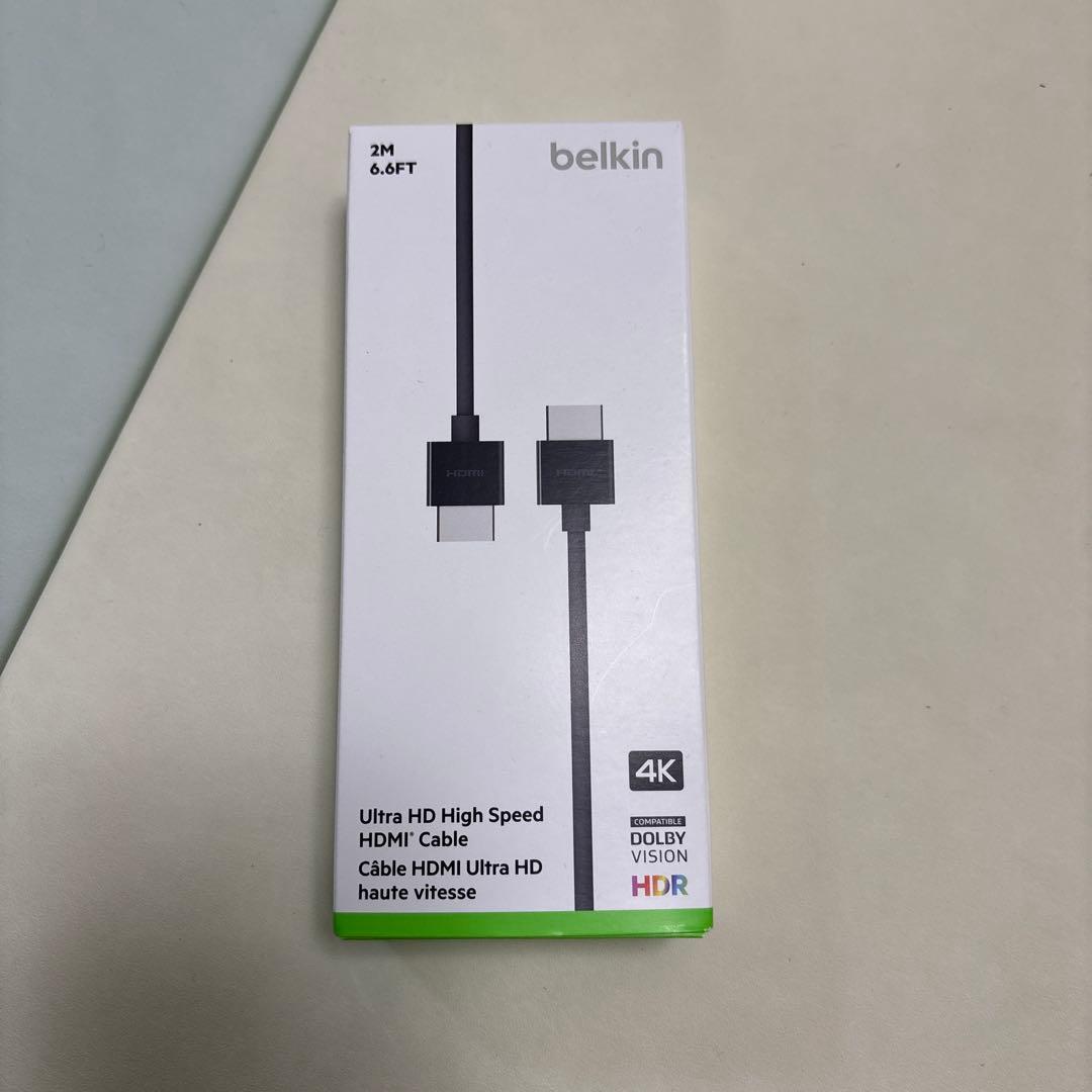 アップルTV4K belkin HDケーブルセット