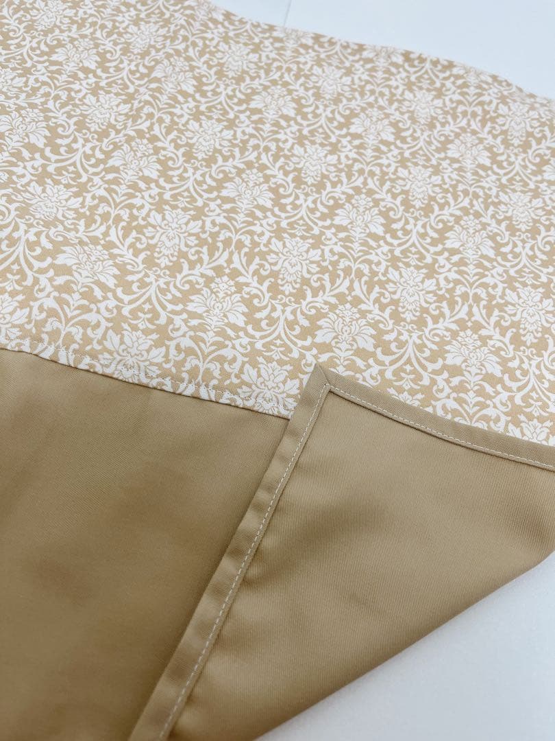 入園入学準備グッズ♡5点セット♡ダマスク✖️ベージュ♡ラスト1セット