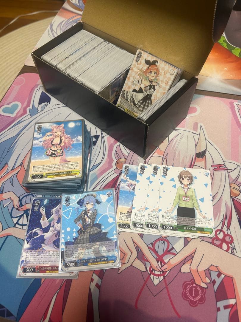 ヴァイスシュヴァルツ 引退品 まとめ売り らき☆すた 初音ミク ホロライブ WS
