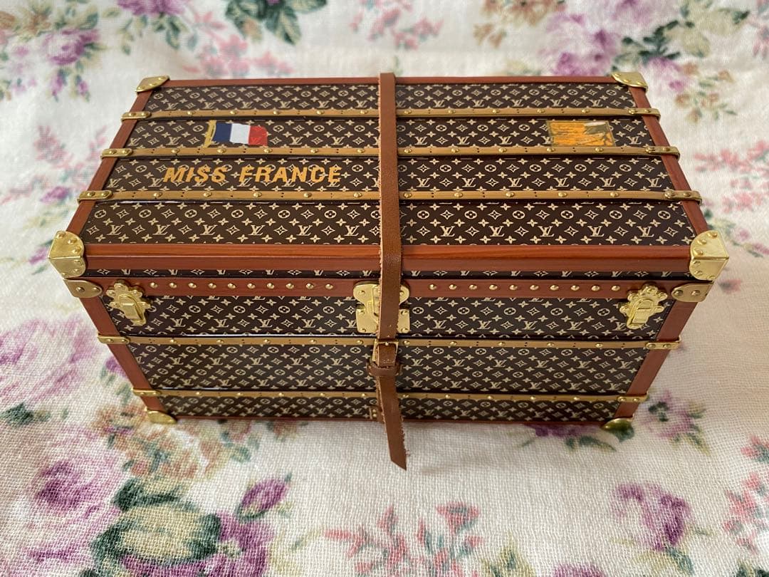 【顧客限定ノベルティ】LOUIS VUITTON　トランク　モノグラム　オブジェ