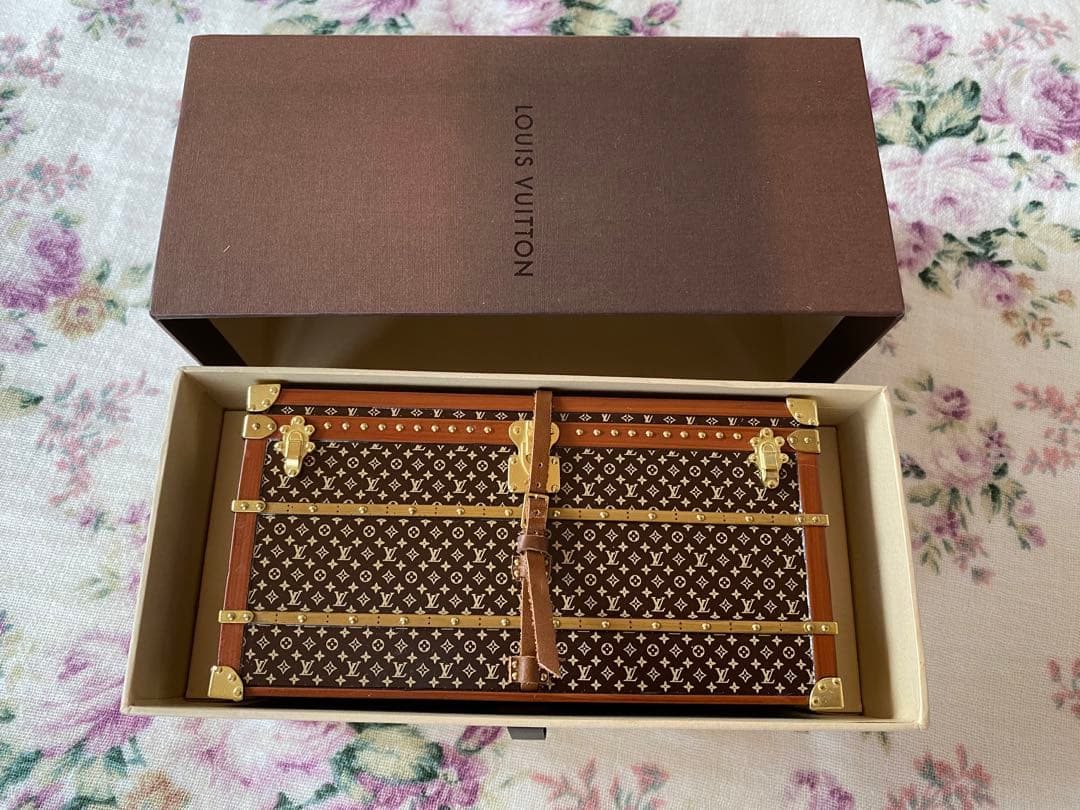 【顧客限定ノベルティ】LOUIS VUITTON　トランク　モノグラム　オブジェ