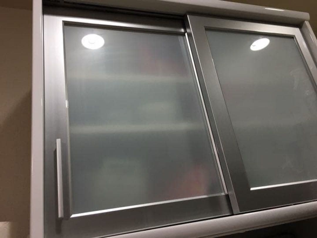 コンパクトキッチンカウンター ホワイト・ベージュ