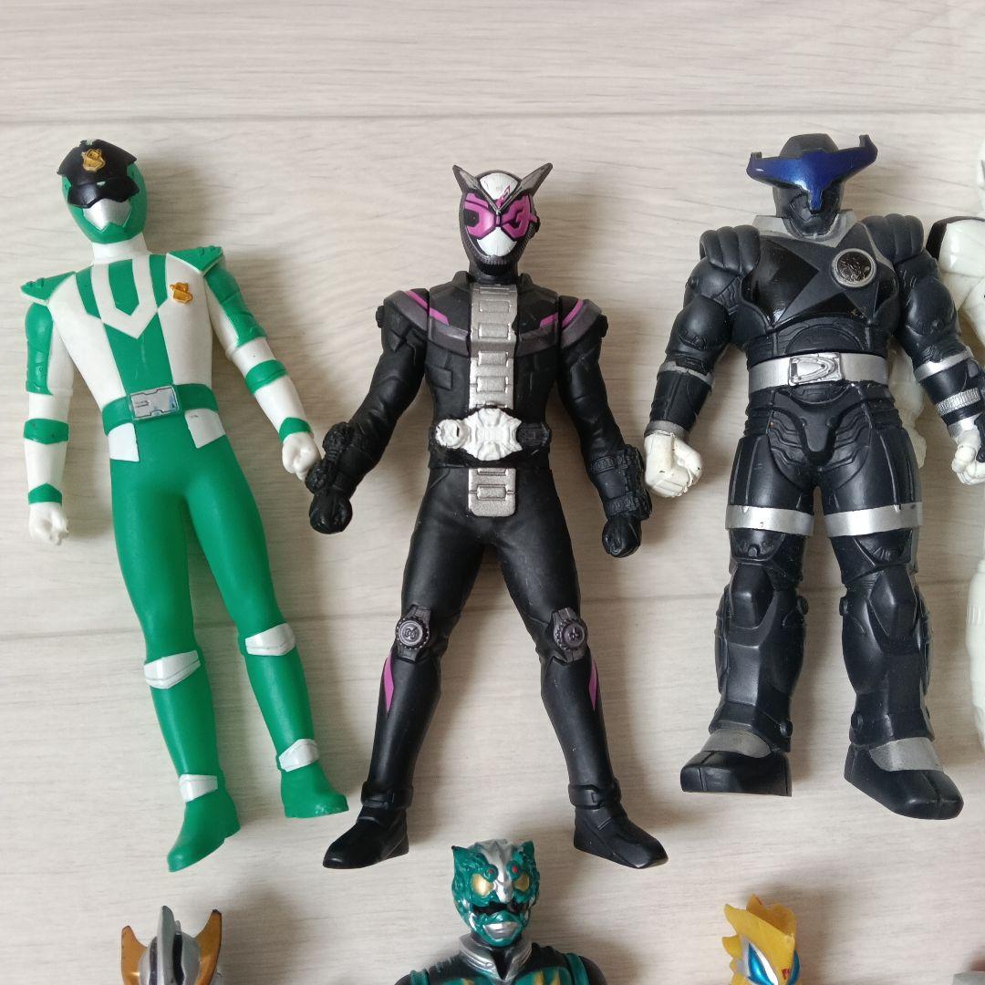特撮ヒーローおもちゃ どっさり詰め合わせセット ウルトラマン・仮面ライダー他