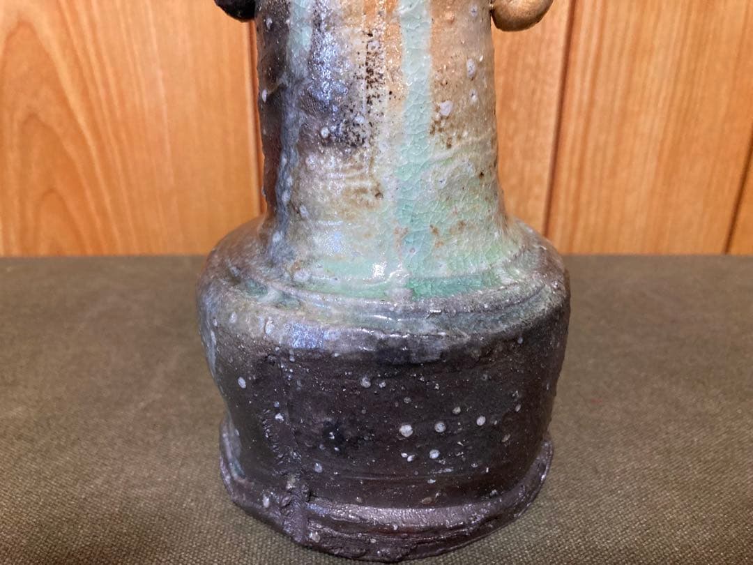 谷本景 伊賀花入 (検索 辻村史朗 古谷和也 細川護煕 古伊賀 谷本貴